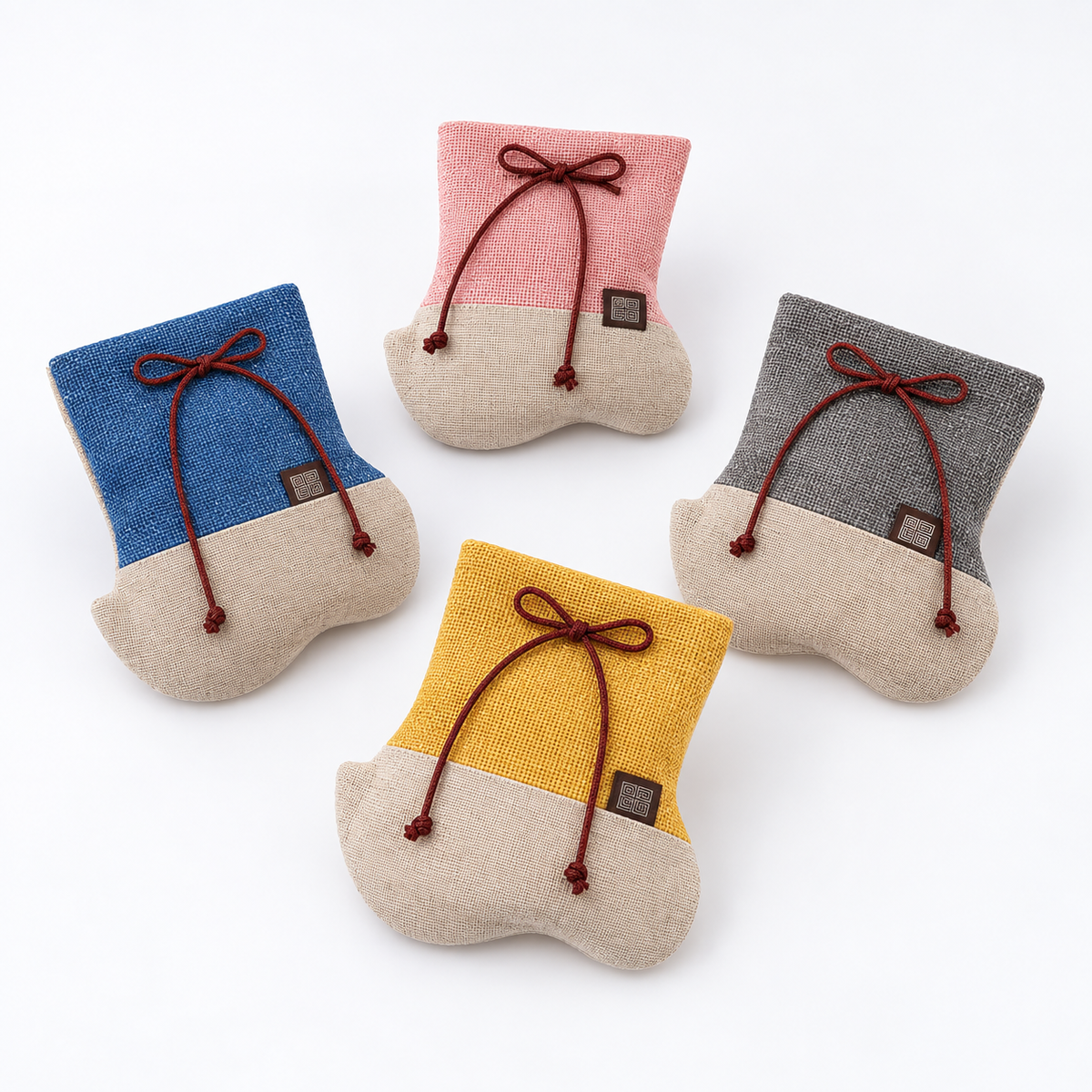 Handmade Traditional Korean Fragrance Sachet – Beoseon Shape